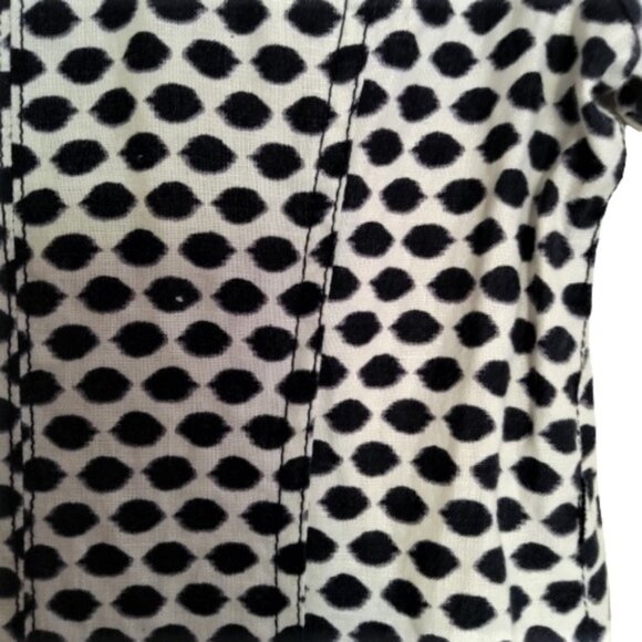 2/$40 OLSEN polka dot shirt button down dress - Picture 8 of 13